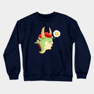 Dragon Think a Happy Thought Crewneck Sweatshirt